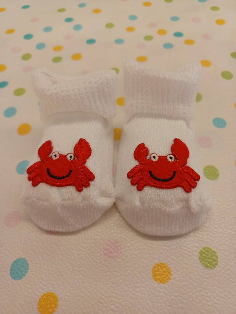 Red Crab Booties
