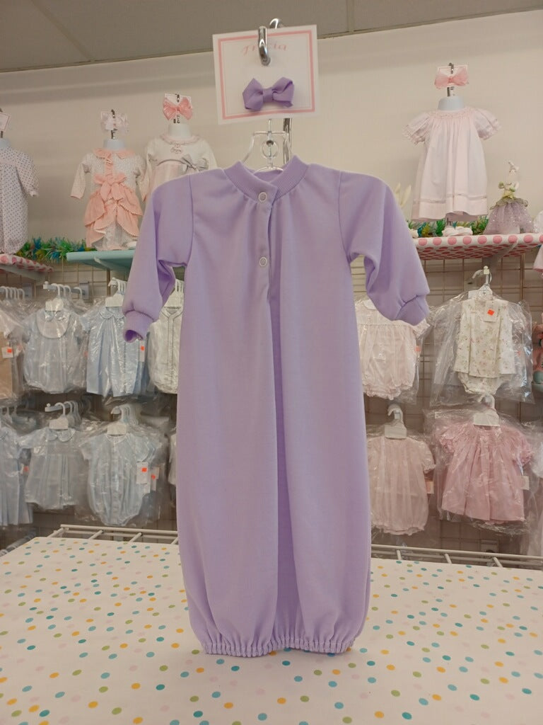 Lavender Knit Gown