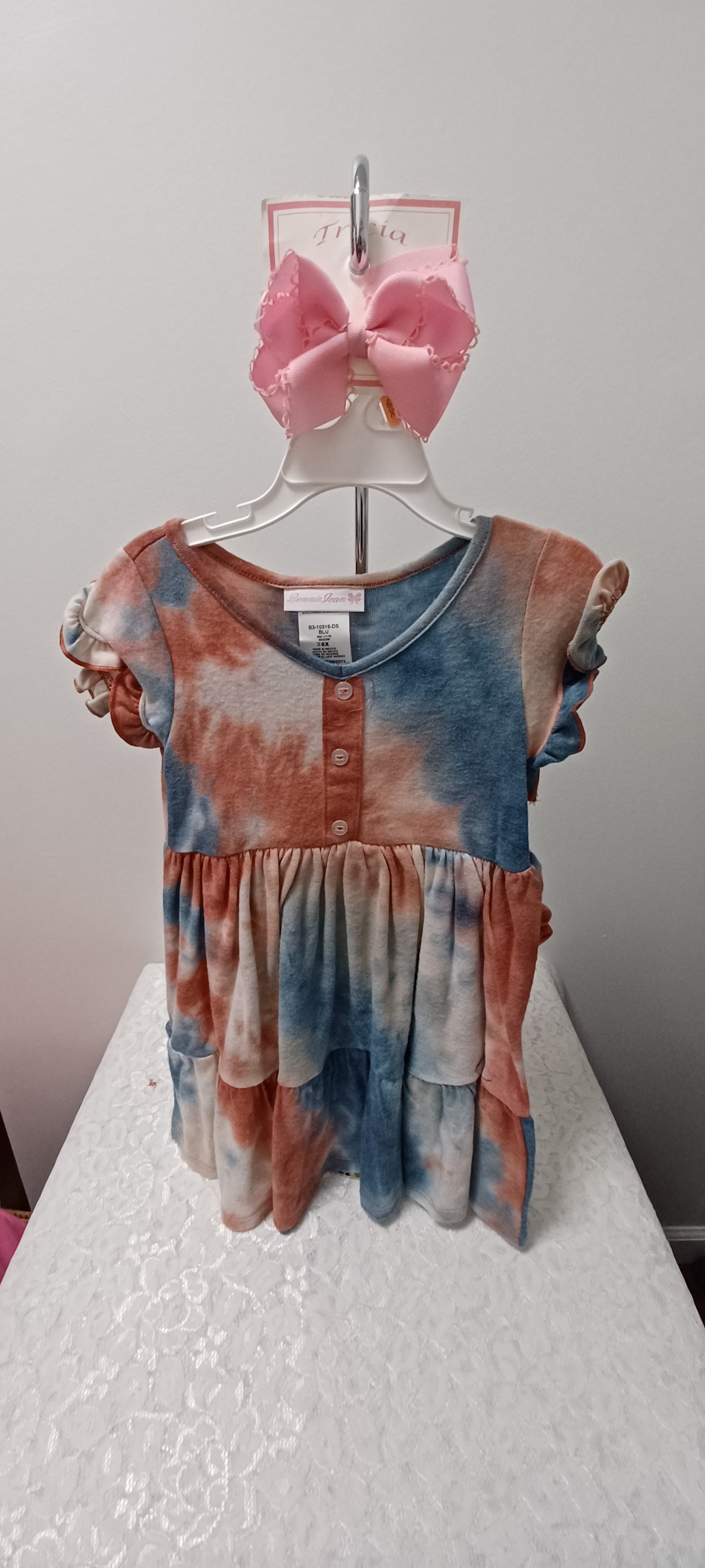 Girls Tie Dye Dress